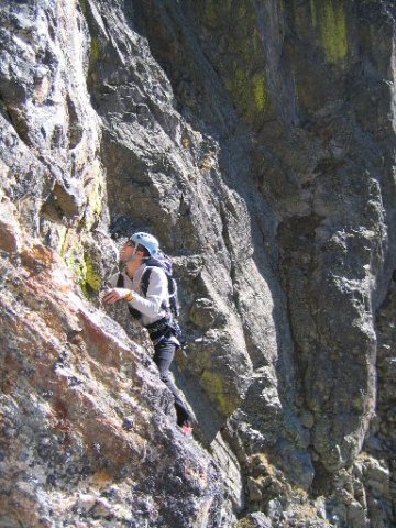 Traversée des petites aiguilles de l&#039;Argentière